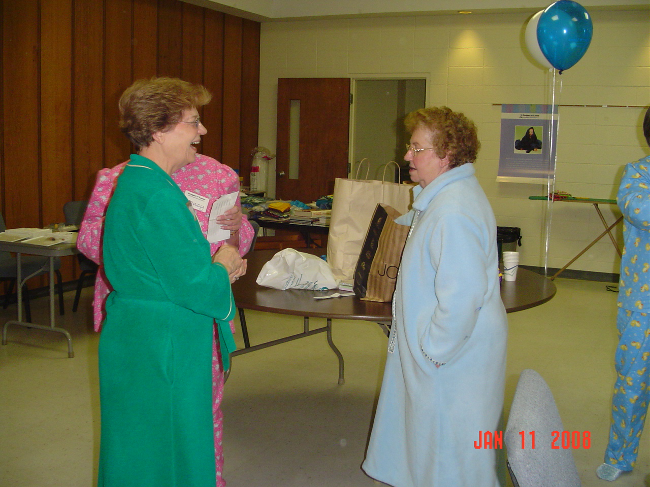 two women